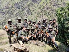 
      
      Security forces bust terrorist hideout in J-K's Kishtwar
      
      