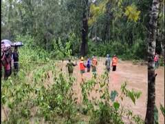 
      
      NDRF rescues 3-month-old baby in Karnataka's Kodagu district
      
      