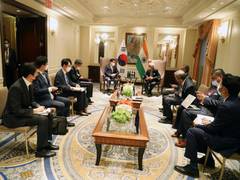 
      
      Jaishankar meets counterparts from Korea, Italy, Australia on...
      
      