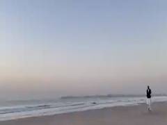 
      
      President Kovind jogs on Diu's Ghoghla beach, urges people to...
      
      