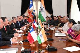 
      
      India, Chile hold bilateral talks, exchange MoUs in mining,...
      
      