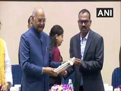 
      
      Pres Kovind confers National Awards to teachers
      
      