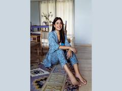 
      
      Kritika Kamra sports this chic pantsuit from Fusion...
      
      