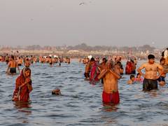 
      
      Covid-19 takes toll on Kumbh preparations in Haridwar
      
      