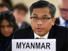
      
      Amid reports of being fired, Myanmar UN ambassador claims...
      
      