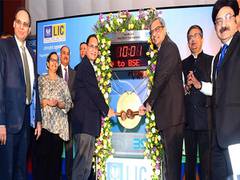 
      
      LIC witnesses tepid listing, market cap down by Rs 42,500 crore
      
      