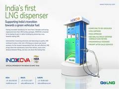 
      
      INOXCVA develops India's first LNG dispenser
      
      