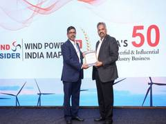 
      
      'India's Most Powerful Wind Leader' awarded to Lakshmanan CEO
      
      