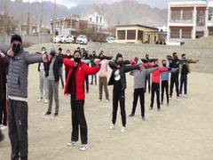 
      
      Two colleges start 15-day archery coaching camp in Ladakh
      
      