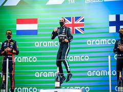 
      
      Lewis Hamilton claims record 156th podium finish with win at...
      
      