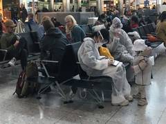 
      
      Five Indians stranded in UK due to flights cancellation...
      
      