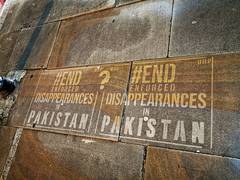 
      
      Baloch organisations use reverse graffiti to protest against...
      
      