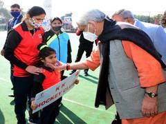
      
      J-K heading towards becoming sporting power house: LG Manoj Sinha
      
      