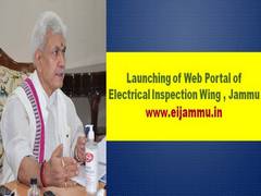 
      
      J-K LG Manoj Sinha launches web portal of Electrical...
      
      