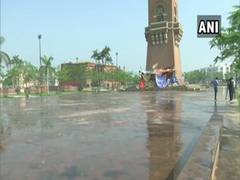 
      
      Lucknow's Ghantaghar sanitised after anti-CAA protest...
      
      
