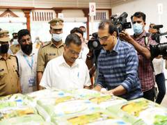
      
      Arvind Kejriwal visited India's first Food Security Mart
      
      