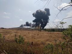 
      
      Goa: MiG crash happened due to bird-hit, pilots displayed...
      
      