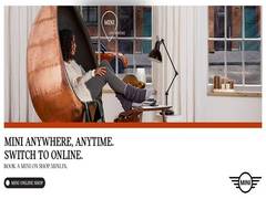 
      
      MINI Anywhere, Anytime. Switch to online with the MINI Online Shop
      
      