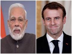 
      
      PM Modi conveys solidarity with France in dealing with wildfires
      
      