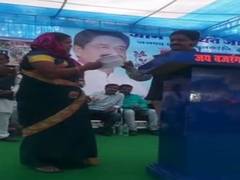 
      
      Madhya Pradesh woman confronts state minister, reminds him of...
      
      