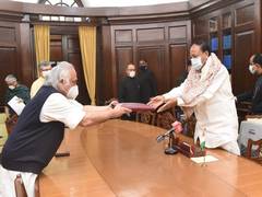 
      
      Venkaiah Naidu receives two action taken reports from...
      
      