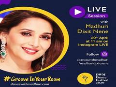 
      
      Madhuri Dixit to organise virtual dance festival on World...
      
      