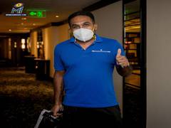 
      
      IPL 2021: MI head coach Jayawardene arrives in Mumbai
      
      