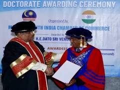 
      
      Dr Sailesh Lachu Hiranandani receives Doctorate from Malaysia...
      
      