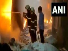 
      
      Fire at scrap godown in Mumbai
      
      