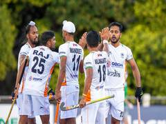 
      
      India dominate Argentina to register emphatic 3-0 win in FIH...
      
      