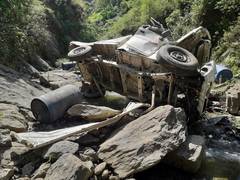 
      
      Jeep rolls down deep gorge in Himachal Pradesh's Mandi, 3 killed 
      
      
