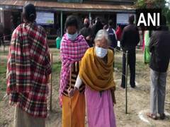 
      
      Manipur bypolls: 43.54 per cent voter turnout till 11 am
      
      