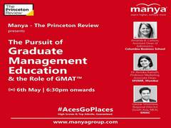 
      
      Manya - The Princeton Review presents The Pursuit of Graduate 
      
      
