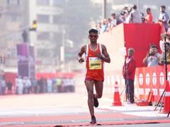 
      
      Mumbai Marathon: Srinu Bugatha, Sudha Singh win Indian Elite...
      
      