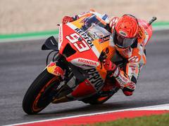 
      
      Marquez shows front row speed in Portuguese Qualifiers 
      
      