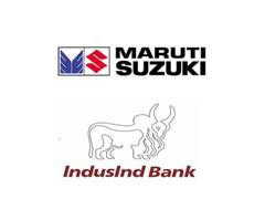 
      
      Maruti Suzuki ties up with IndusInd Bank for finance options
      
      