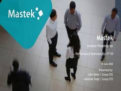 
      
      Mastek Q4 total income up 40 pc at Rs 354 crore q-o-q
      
      