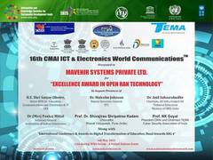 
      
      Mavenir awarded 'Excellence in Open RAN Technology' at 16th...
      
      