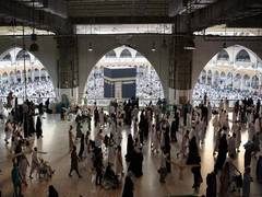 
      
      Saudi Arabia temporarily suspends entry for Umrah amid...
      
      
