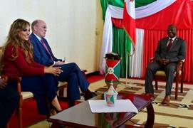 
      
      Merck Foundation meets the President and the First Lady of Burundi
      
      