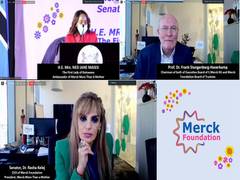 
      
      Merck Foundation CEO and Botswana First Lady announce the...
      
      