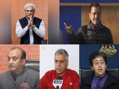 
      
      Kejriwal, Atishi in triangular contests in Delhi polls
      
      