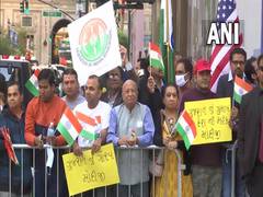 
      
      Ahead of PM Modi's UNGA address, Indian diaspora chants...
      
      