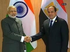 
      
      PM Modi holds bilateral talks with Egyptian President el-Sisi
      
      