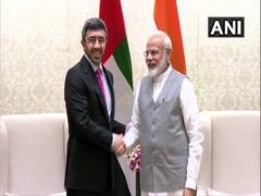 
      
      PM Modi discusses economic, cultural ties with UAE foreign...
      
      