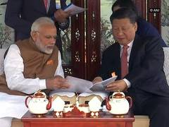 
      
      PM Modi-Xi's 'chai pe charcha' on Wuhan lake
      
      