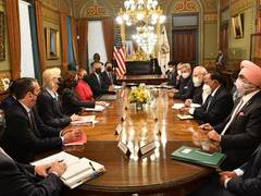 
      
      PM Modi, Kamala Harris exchange views on global, regional...
      
      