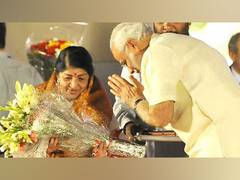 
      
      PM Modi condoles Lata Mangeshkar's demise, says 'she leaves a...
      
      