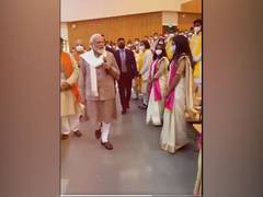 
      
      PM Modi makes impromptu visit to another building of IIT...
      
      