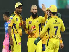 
      
      IPL 2021: Moeen, Jadeja spin web as CSK defeat RR by 45 runs
      
      